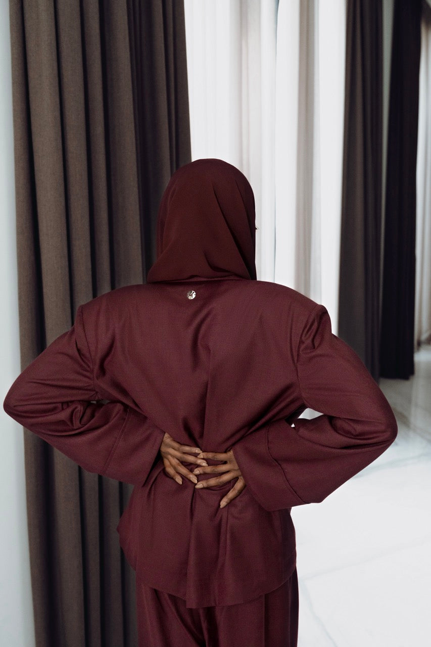 LINEA BURGUNDY ENSEMBLE