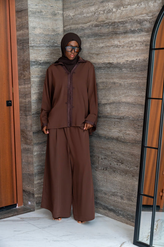 ENSEMBLE AMARA MARRON