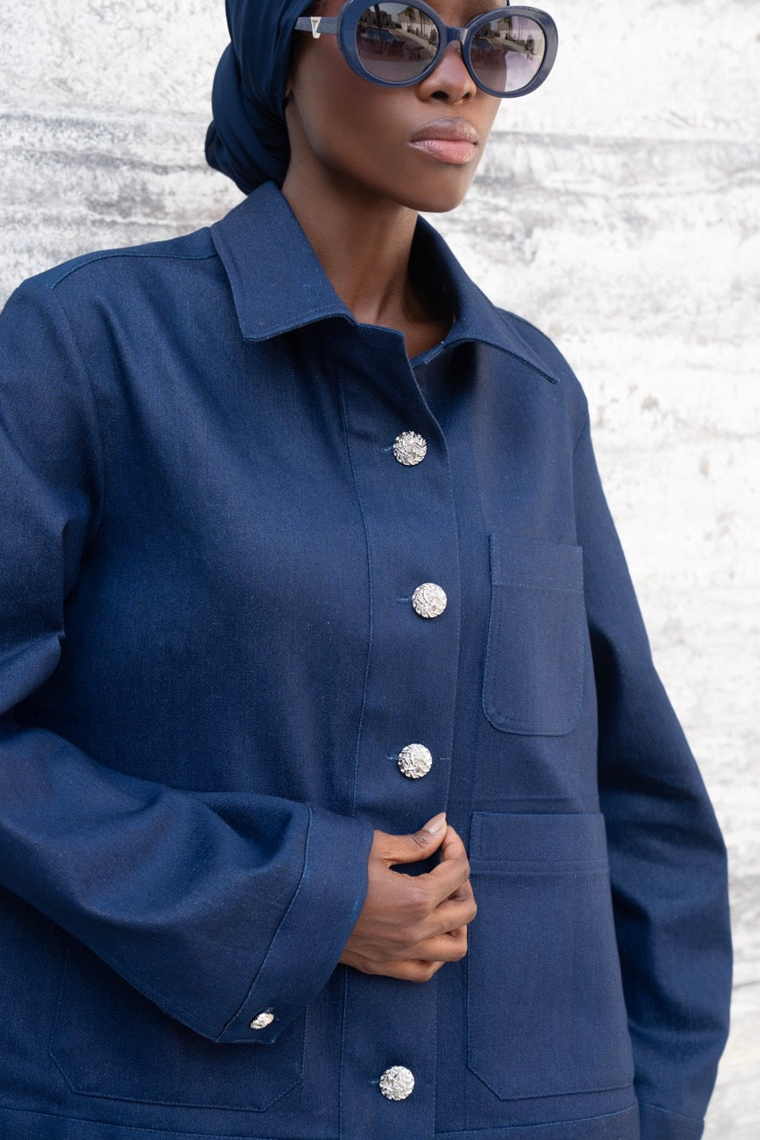 ALIYAH – ENSEMBLE BLEU JEAN BRUT