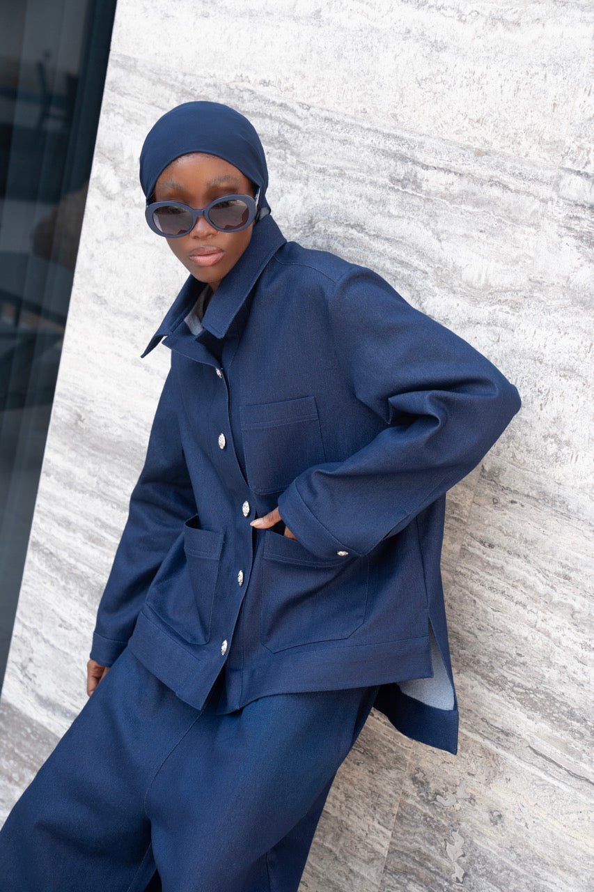 ALIYAH – ENSEMBLE BLEU JEAN BRUT