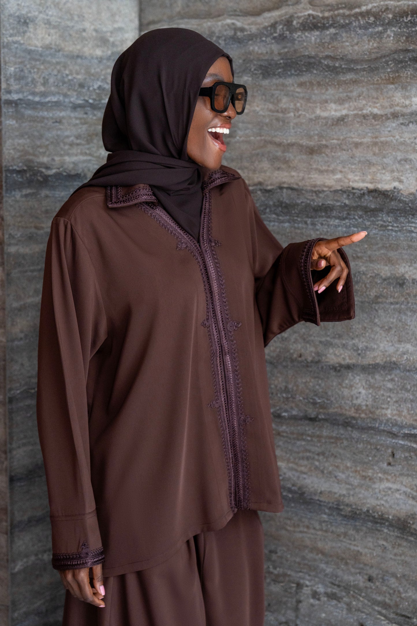 ENSEMBLE AMARA MARRON