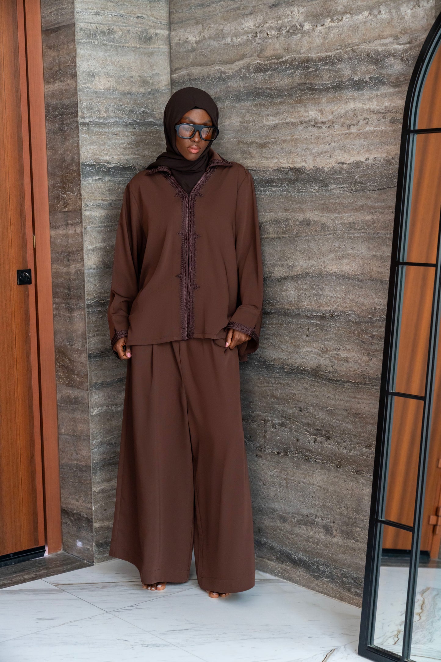 ENSEMBLE AMARA MARRON