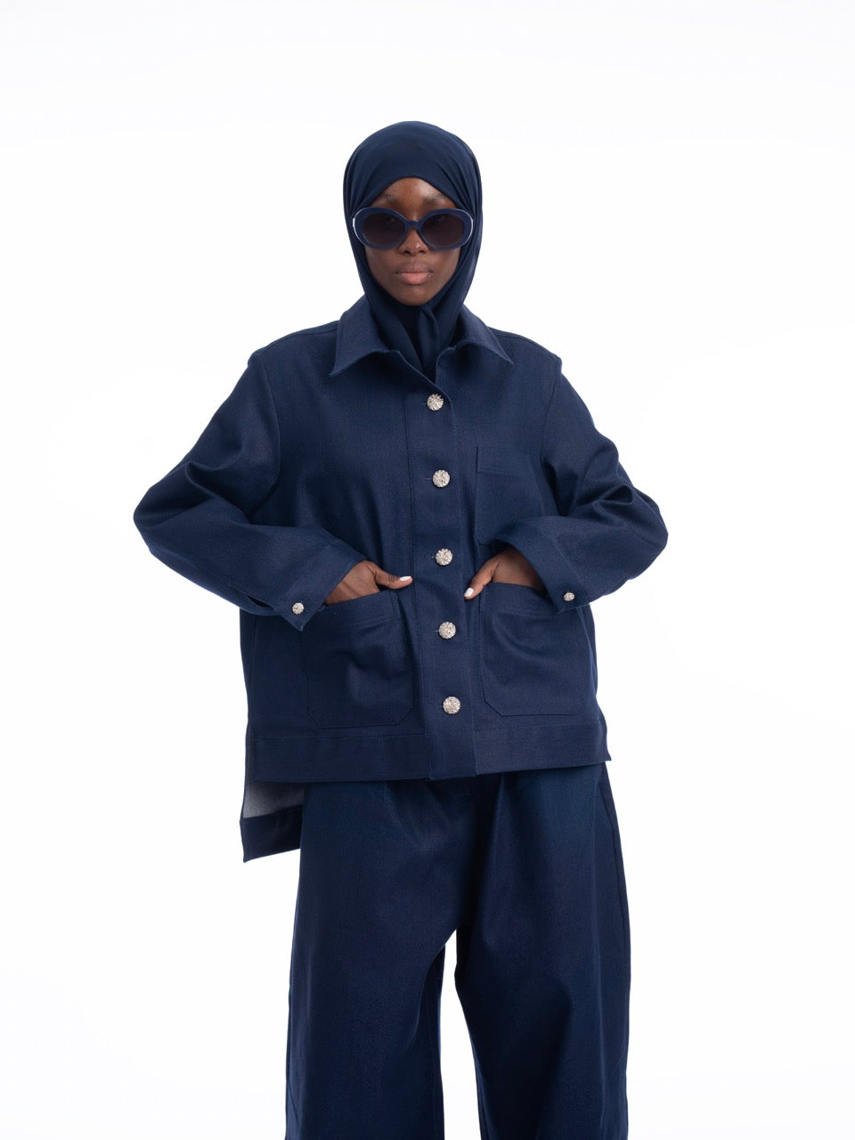 ALIYAH – ENSEMBLE BLEU JEAN BRUT