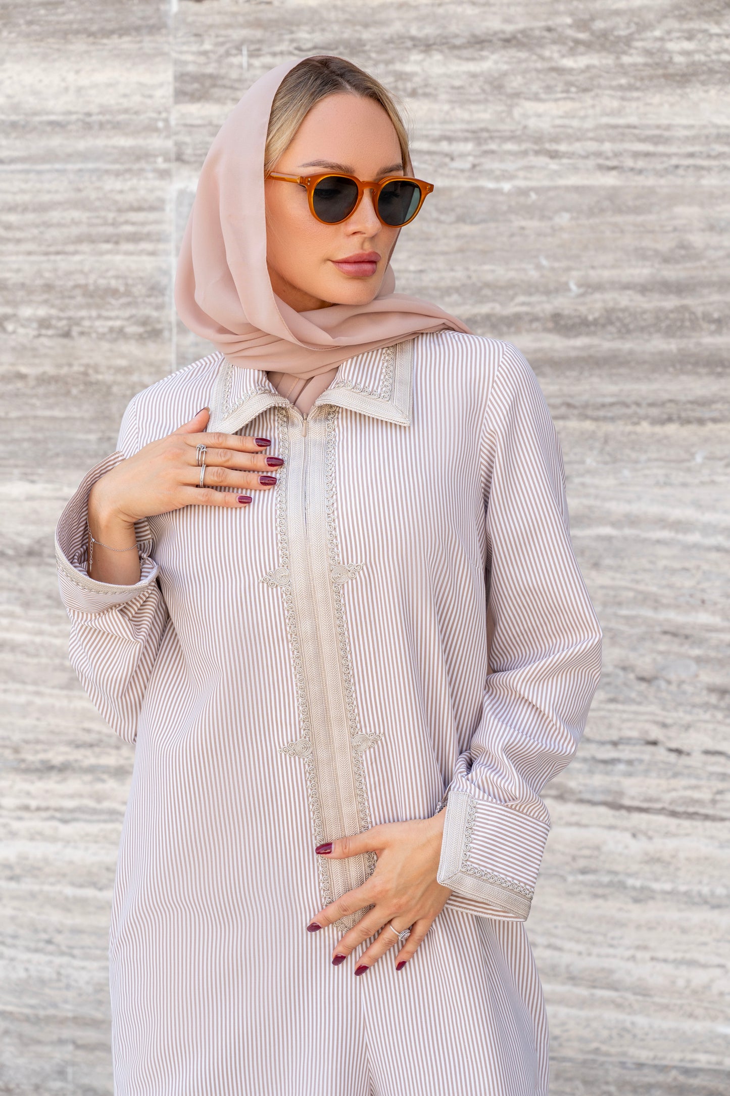 COMBINAISON AYA BEIGE