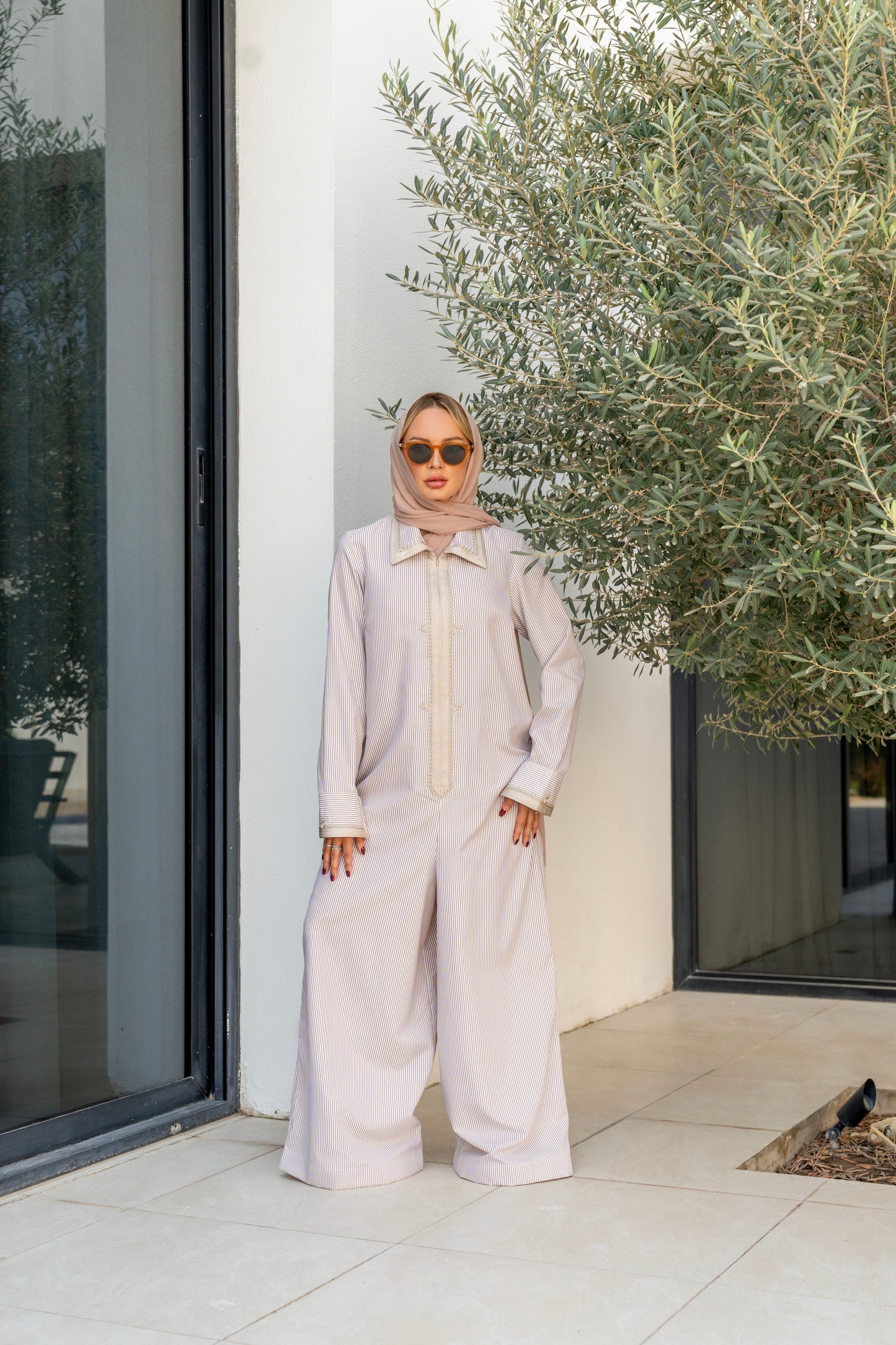 COMBINAISON AYA BEIGE